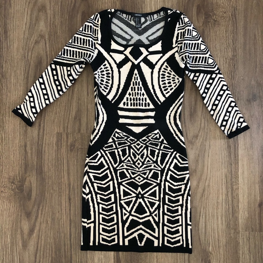Knit Bodycon Mini Dress